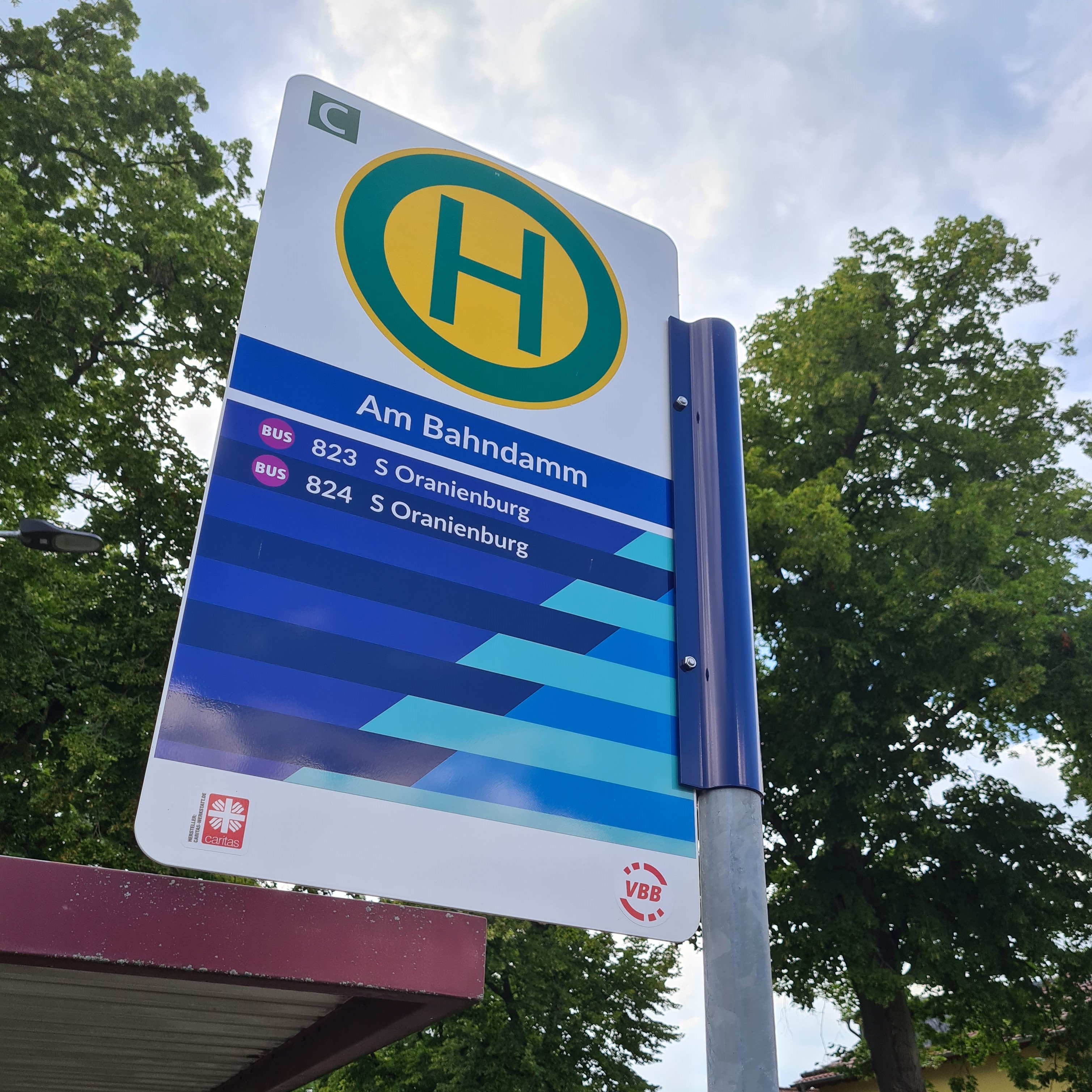 Haltestelle der OVG 