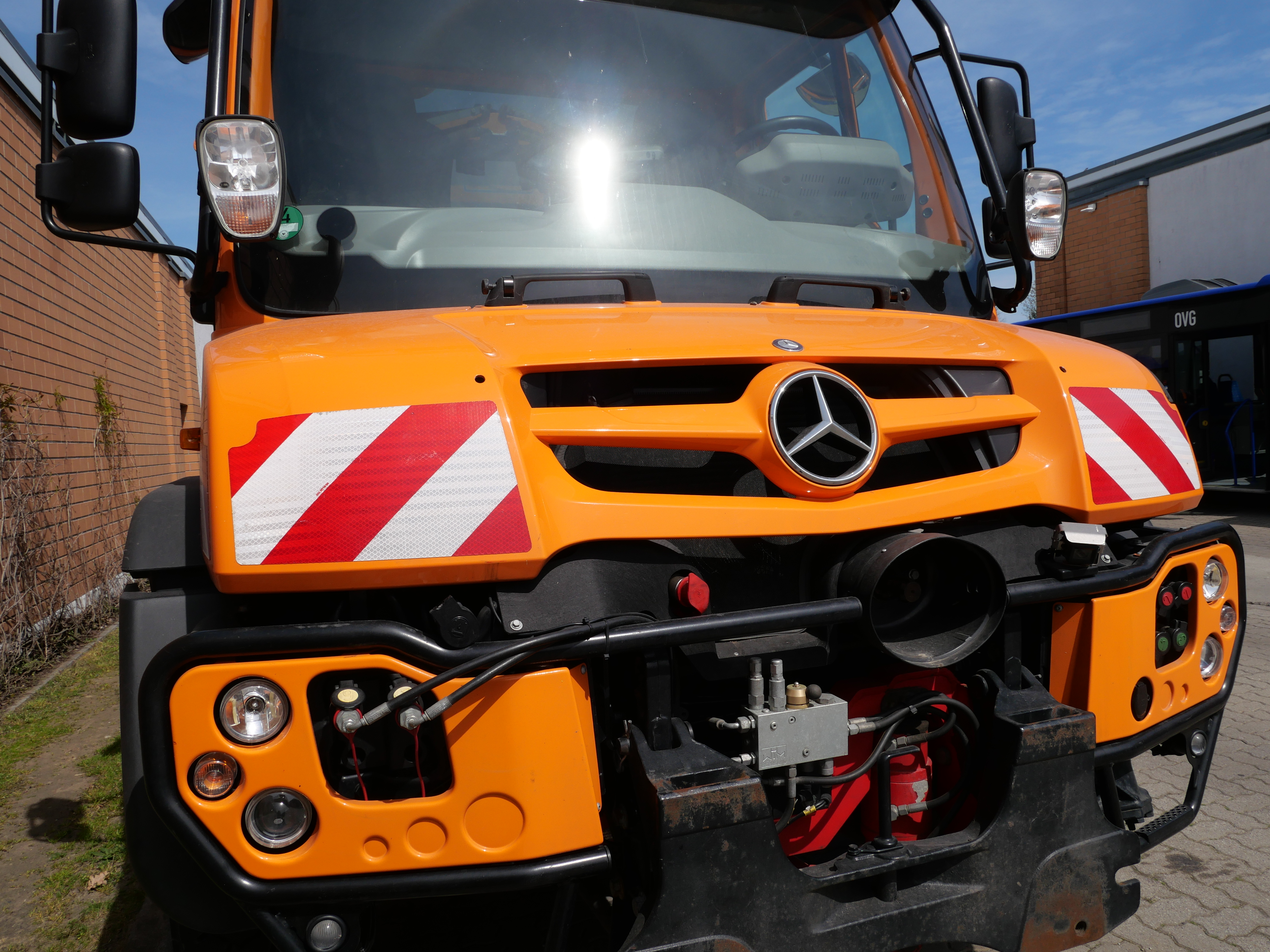 Ansicht Unimog-Fahrzeug